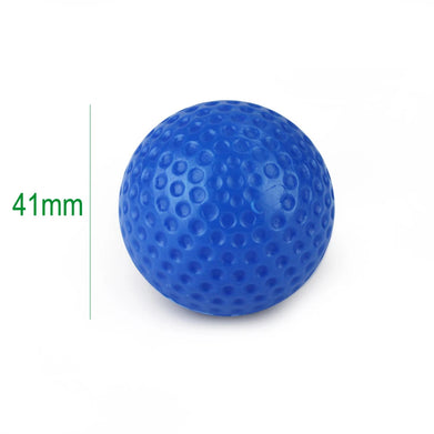 60Pcs/Pack PE Plastic Golf Practice Balls Realistic Feel Flight Training Balls for Indoor or Outdoor Backyard, Random Color