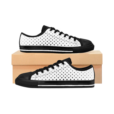 Women's Sneakers White & Black - SportsGO