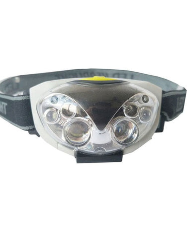 LED Headlight Head Bike Lamp Light Infrared Ray Mini Waterproof 800Lm 3 Modes 3xAAA battery Headlamp With Headband - SportsGO