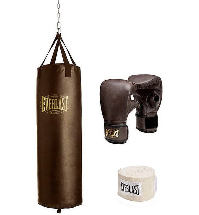 100 Lb Vintage Heavy Bag Kit