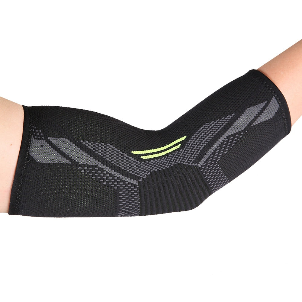 1 PCS Elbow Brace Compression Support Elbow Sleeve Pad  for Tendonitis Tennis Basketball Volleyball Elbow Protector Reduce Pain - SportsGO