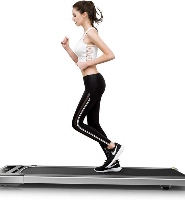 Walking Pad, Treadmill Under Desk with Wide Belt 2.5HP Portable Walking Treadmill Under Desk for Home and Office, Installation-Free Standing Desk Treadmill with Remote Control