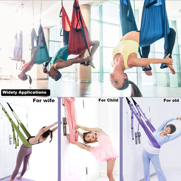 1pc Multifunctional Adjustable Yoga Strap For Stretching; Home Fitness Accessories