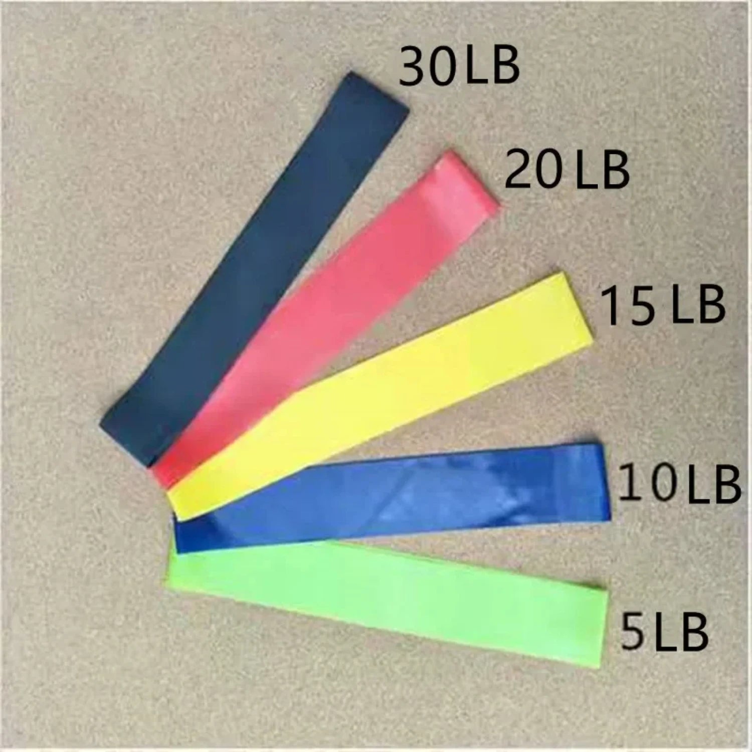 New 1Pcs Yoga Resistance Bands Fitness Rubber Band Elastic Set Circle Expander Bands Gym Fitness Booty Band Workout