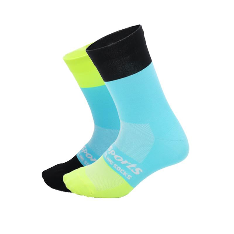 DH SPORTS  Cycling Socks Professional Breathable Bike  Personality Bicycle Racing Running Compression - SportsGO