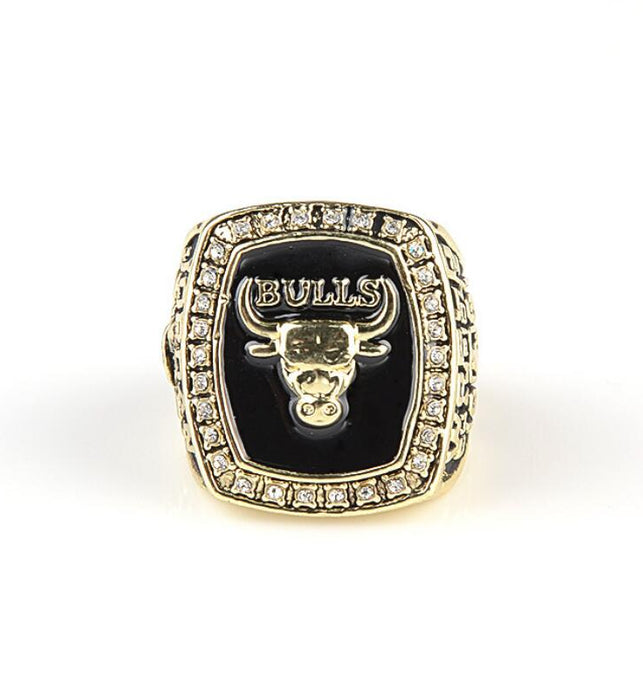 Basketball Championship Ring 1991V Bulls National Basketball Championship Ring - SportsGO