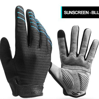 CoolChange Cycling Gloves Full Finger Sport Shockproof MTB Bike Touch Screen  Bicycle Sponge - SportsGO