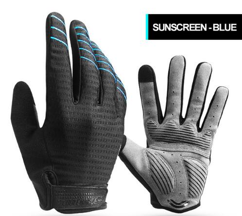 CoolChange Cycling Gloves Full Finger Sport Shockproof MTB Bike Touch Screen  Bicycle Sponge - SportsGO