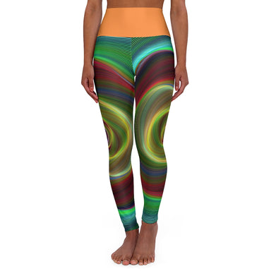 High Waisted Yoga Leggings - SportsGO