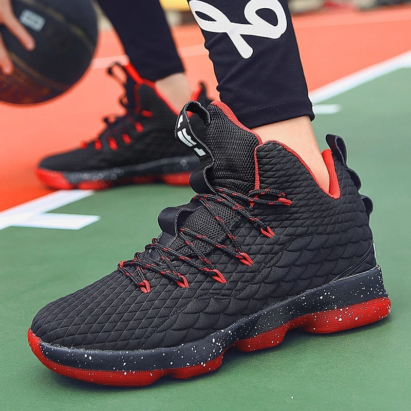 Men Basketball Shoes Male Street Basketball Culture Sports Shoes High Quality Sneakers Shoes for Men - SportsGO
