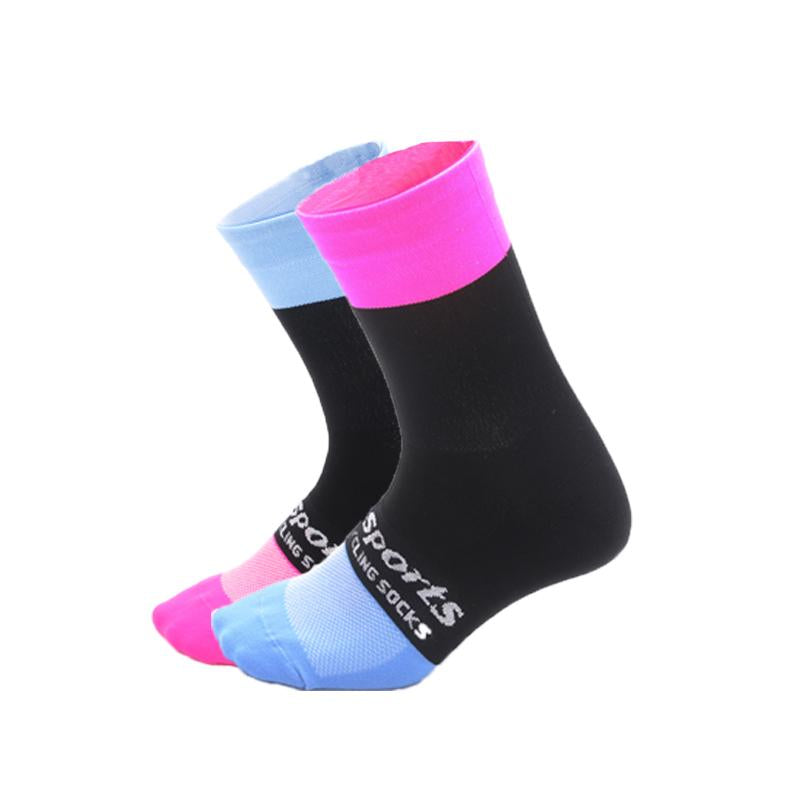 DH SPORTS  Cycling Socks Professional Breathable Bike  Personality Bicycle Racing Running Compression - SportsGO