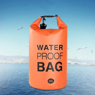 Outdoor Sports Upstream Package Portable PVC Swimming Drifting Storage Bag Single Shoulder Durable Waterproof Bag - SportsGO