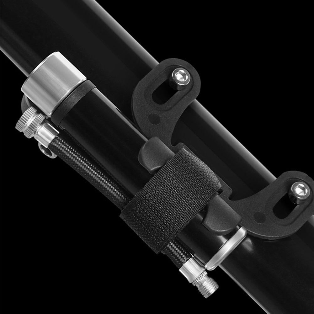 Mini Bicycle Pump Portable Light Aluminum Alloy Bike Pump Air Pump Mountain Cycling Tire Gas Needle Inflator - SportsGO