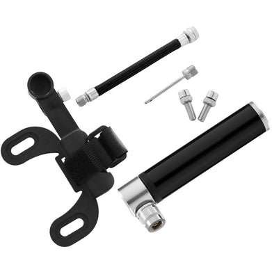 Mini Bicycle Pump Portable Light Aluminum Alloy Bike Pump Air Pump Mountain Cycling Tire Gas Needle Inflator - SportsGO