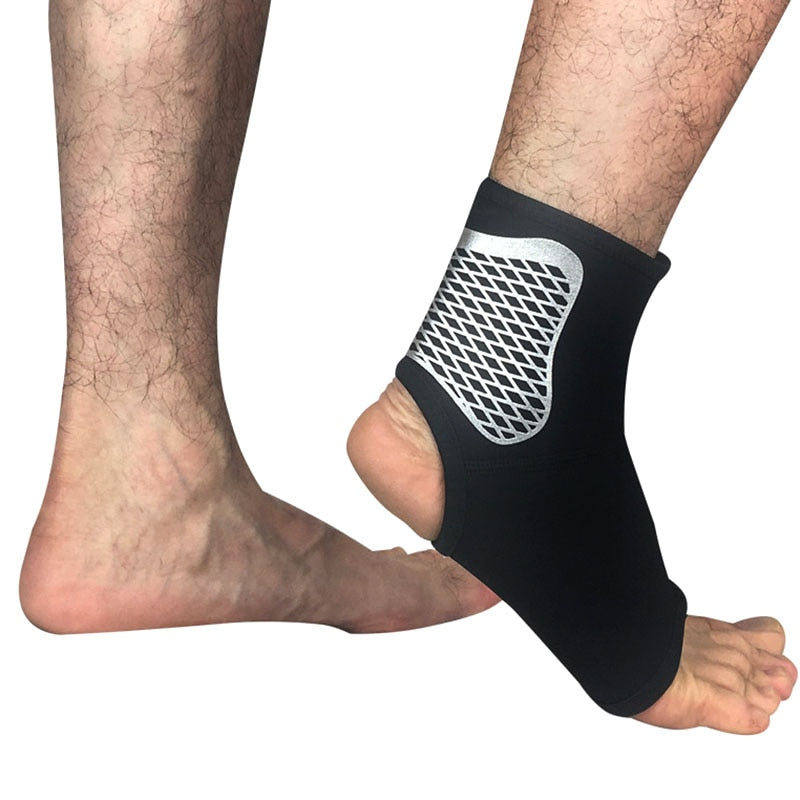 1pcs Ankle Support Compression Strap Achilles Tendon Brace Sprain Protect Ankle Brace Support Pad Adjustable Ankle Protector Football - SportsGO