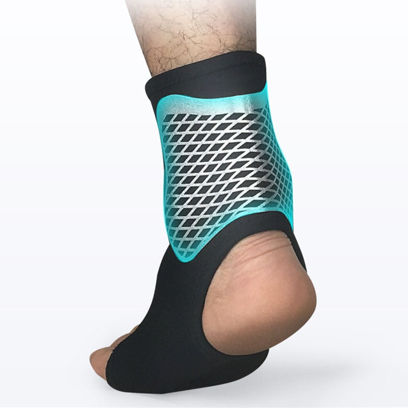 1pcs Ankle Support Compression Strap Achilles Tendon Brace Sprain Protect Ankle Brace Support Pad Adjustable Ankle Protector Football - SportsGO