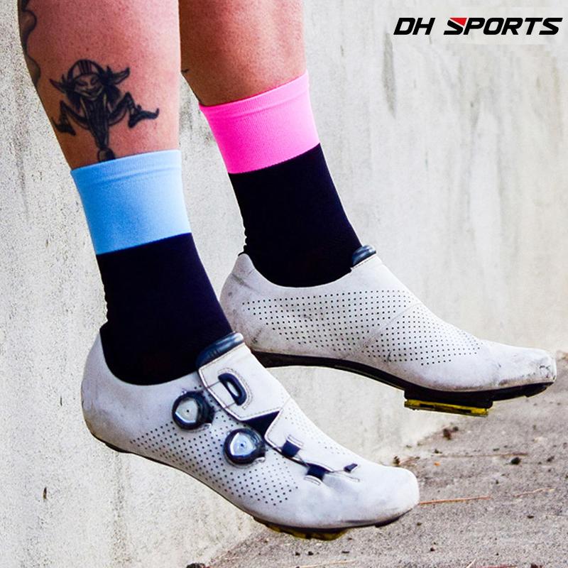 DH SPORTS  Cycling Socks Professional Breathable Bike  Personality Bicycle Racing Running Compression - SportsGO