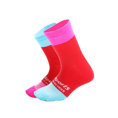 DH SPORTS  Cycling Socks Professional Breathable Bike  Personality Bicycle Racing Running Compression - SportsGO