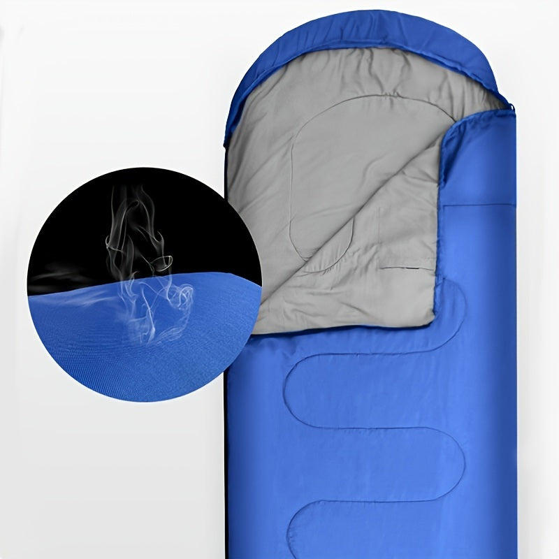 Outdoor Camping Sleeping Bag Thickened Adult Hollow Cotton Winter Sleeping Bag - SportsGO