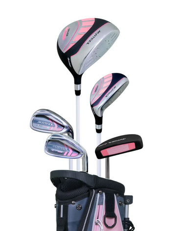 11-13 years old child's RH golf club 5-piece set pink - SportsGO