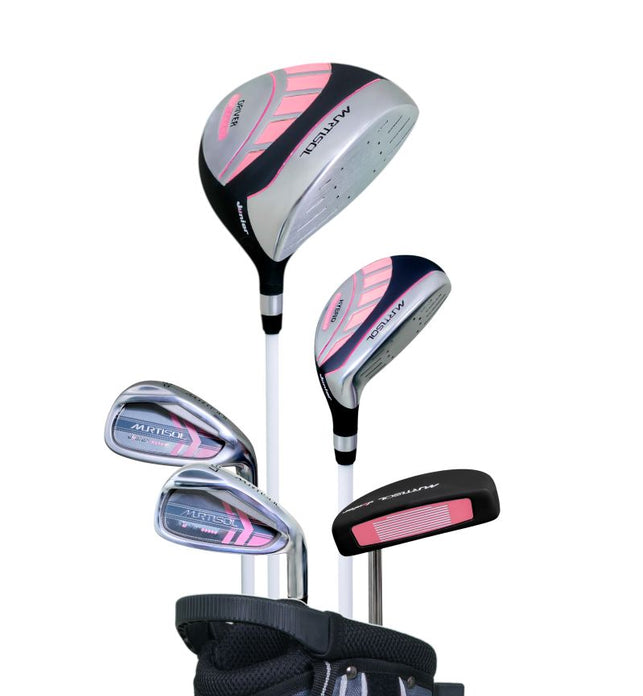 11-13 years old child's RH golf club 5-piece set pink - SportsGO