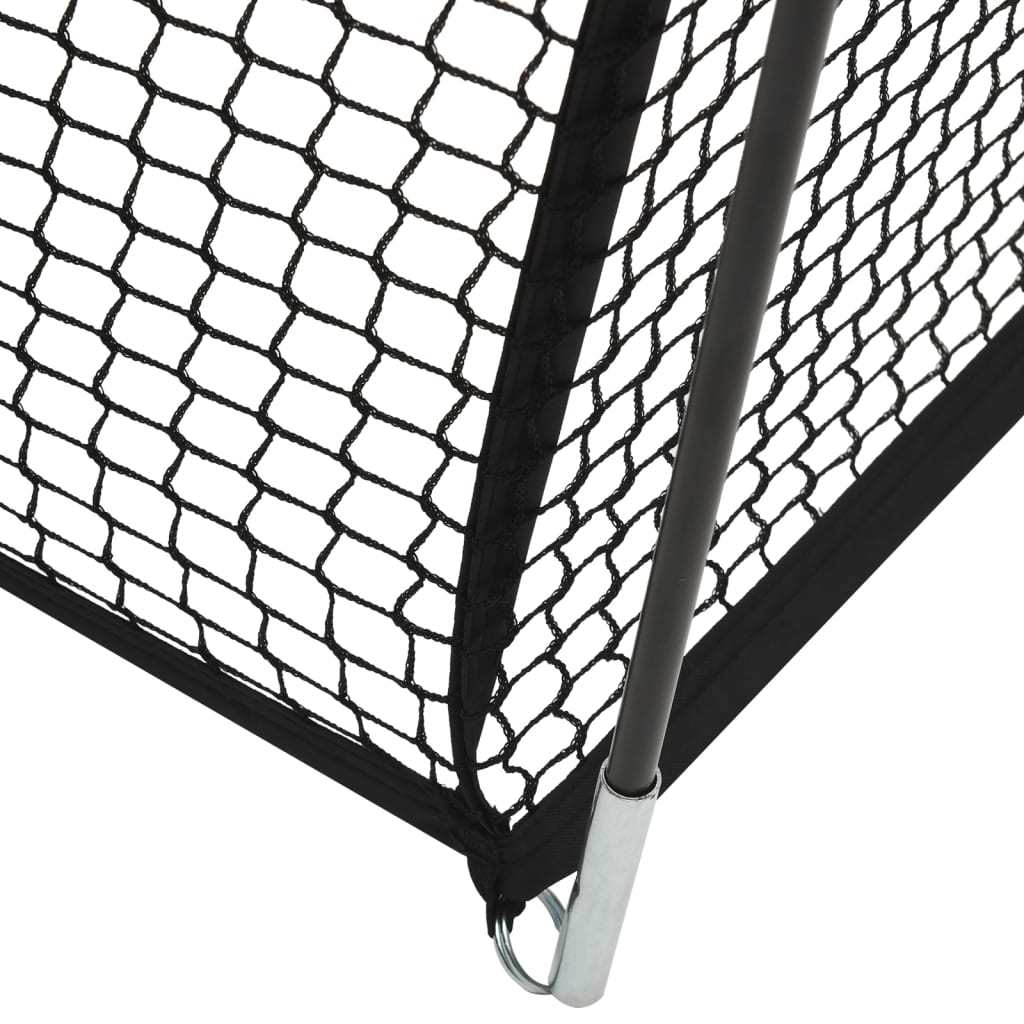 Baseball Batting Cage Net Black 354.3"x157.5"x98.4" Polyester - SportsGO