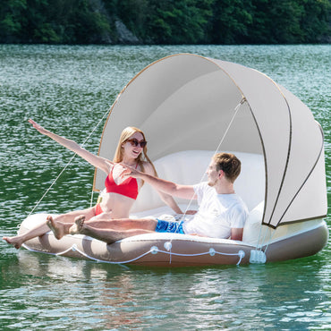 Inflatable Pool Float Lounge Swimming Raft - SportsGO