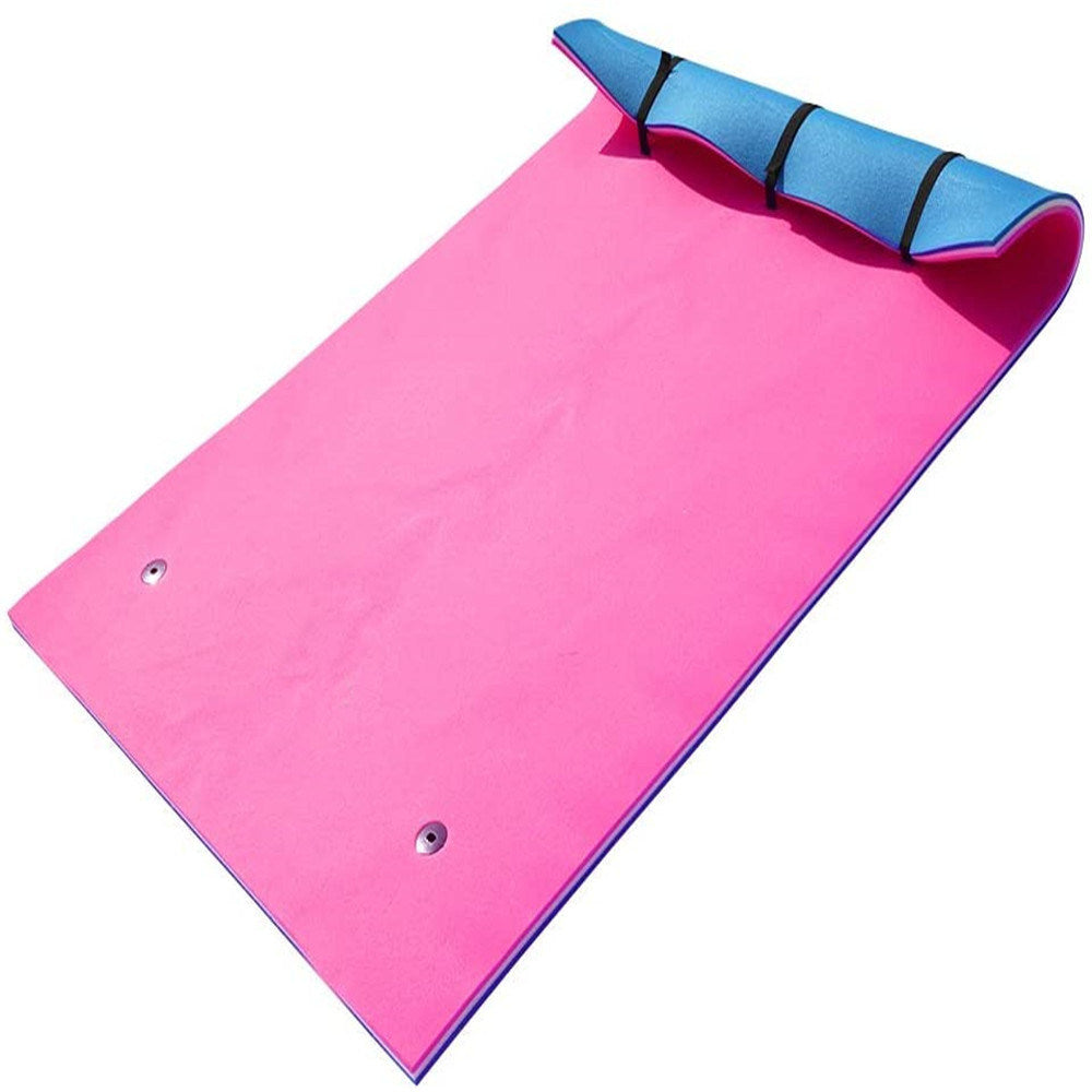 9ft Floating Bed On Water Adult Blue / White / Pink - SportsGO